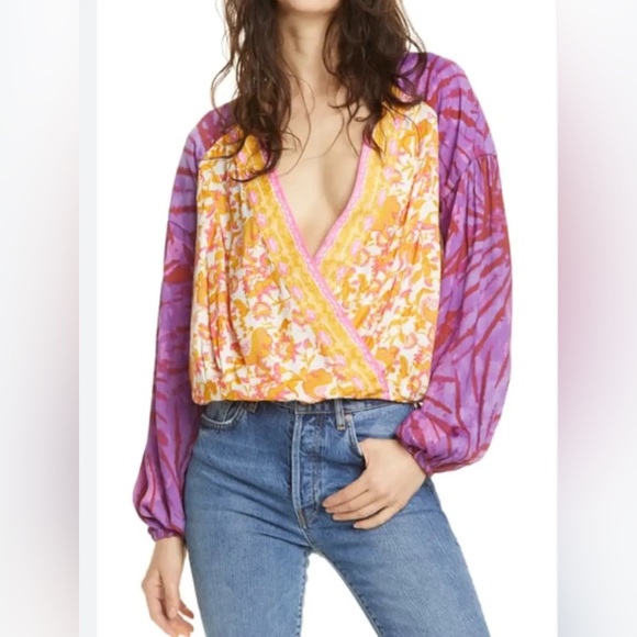 Free People Cruisin’ Together Printed Top - Picture 10 of 14